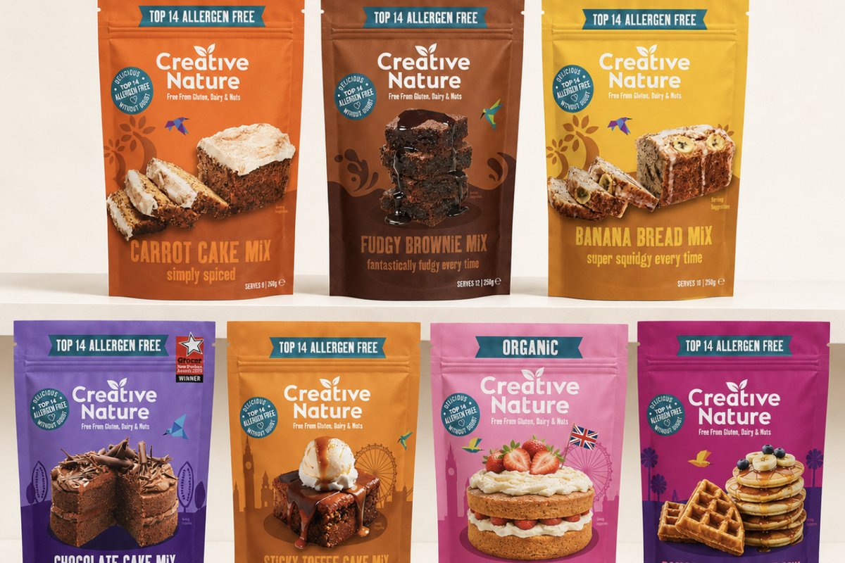 Healthy Food range distributed by ORA International